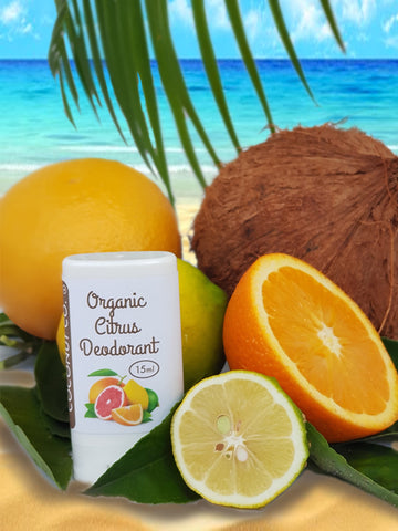 Deodorant  Citrus 15ml - Coconut Co. 