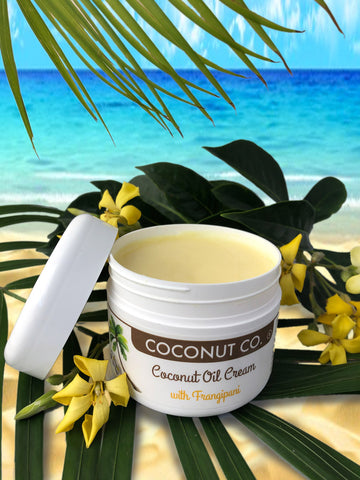 Cream Frangipani 200ml - Coconut Co. 